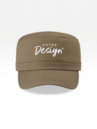 Exemple de marquage personnalisé sur la casquette militaire BF034