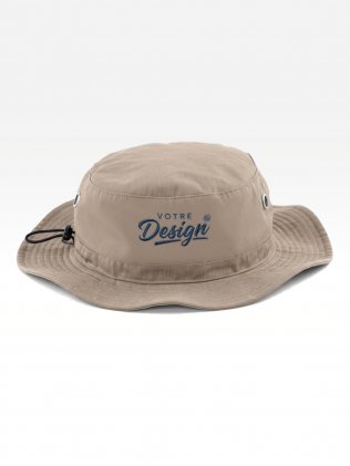 Exemple de marquage personnalisé sur le bob style cargo BF088 Exemple de marquage personnalisé sur le bob style cargo BF088