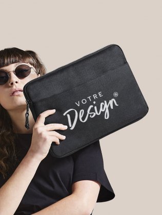 Pochette ordinateur Essential 13 BG067 personnalisée avec votre design