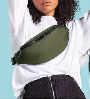 Sac banane personnalisable BG282 en coloris Military Green Sac banane personnalisable BG282 en coloris Military Green