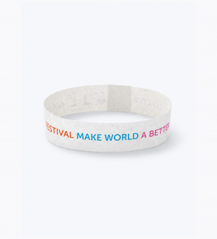 Bracelet en papier semences personnalisable Bracelet en papier semences personnalisable