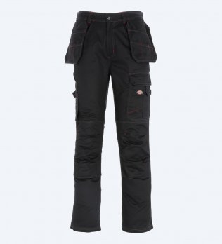 Pantalon de travail Redhawk Pro DK0A4XSU coloris noir sur fond gris