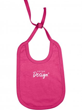 Bavoir coton bébé personnalisable