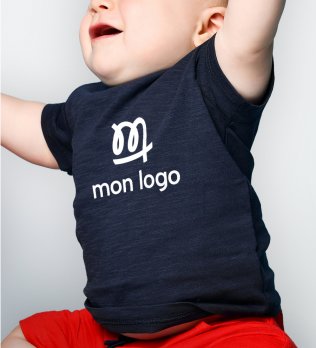 t-shirt enfant bleu navy à personnaliser t-shirt enfant bleu navy à personnaliser