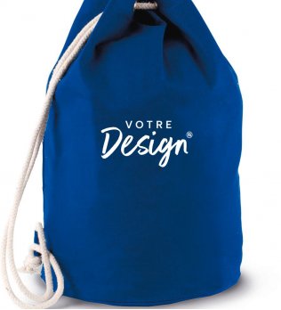 Sac marin en coton avec cordon Sac marin en coton avec cordon