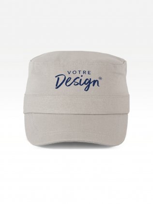 Exemple de marquage personnalisé sur la hAVANA - Casquette 3 panneaux KP060 Exemple de marquage personnalisé sur la hAVANA - Casquette 3 panneaux KP060