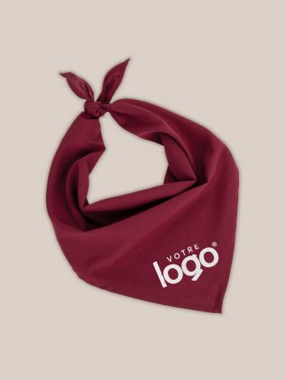 Bandana personnalisable FIESTA Wine personnalisé avec votre logo Bandana personnalisable FIESTA Wine personnalisé avec votre logo