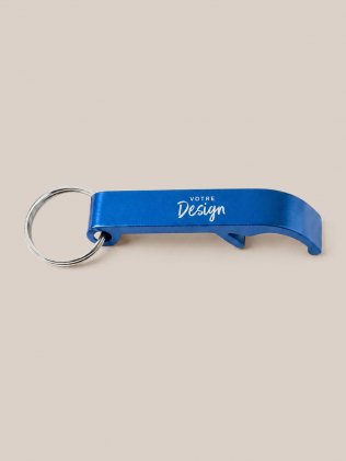 Porte-clés décapsuleur personnalisable MO6923 avec marquage Porte-clés décapsuleur personnalisable MO6923 avec marquage