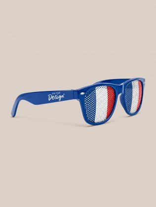 Lunettes aux couleurs des pays personnalisables MO9275 avec marquage Lunettes aux couleurs des pays personnalisables MO9275 avec marquage