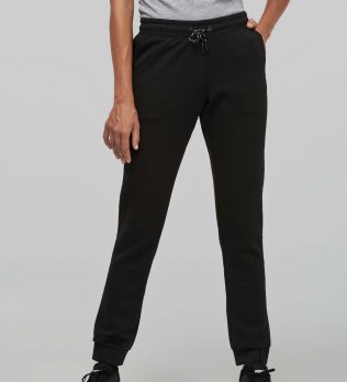 Pantalon de jogging pour femme PA1009 en coloris Black
