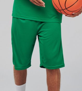 Short de basket PA159 en coloris Dark Kelly Green Short de basket PA159 en coloris Dark Kelly Green