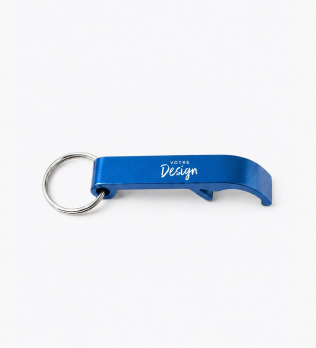 Porte-clés décapsuleur personnalisable Porte-clés décapsuleur personnalisable