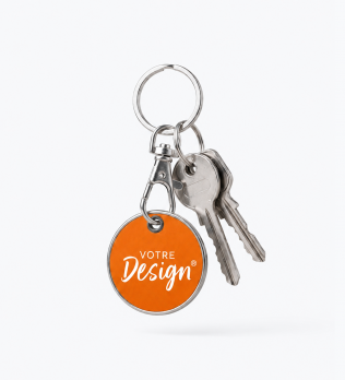 Porte-clés jeton en émail dur personnalisable Porte-clés jeton en émail dur personnalisable