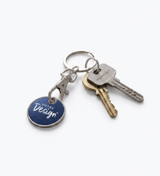 Porte-clés à jeton personnalisable Porte-clés à jeton personnalisable
