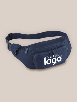 Sac banane multipoches QD012 personnalisé avec votre logo Sac banane multipoches QD012 personnalisé avec votre logo