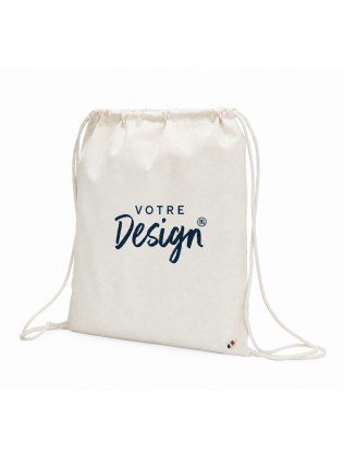 Sac à dos ATF CÔME 04334 personnalisable vu de coté