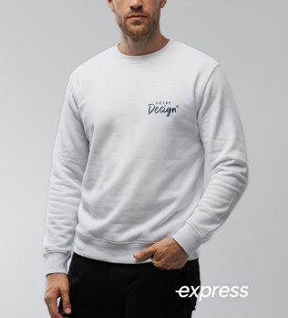 Sweat à col rond à personnaliser en livraison express Sweat à col rond à personnaliser en livraison express