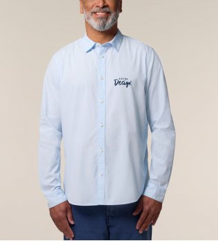 mannequin homme de face portant la Stanley Styler Shirt personnalisable