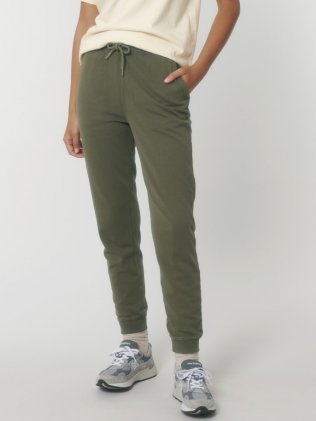 mannequin femme de face portant le jogging Mover Vintage personnalisable