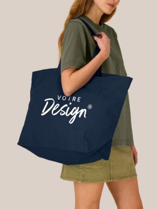 Sac shopping Shopping Bag 2.0 Stanley/Stella STAU117 personnalisé avec votre logo, porté à l'épaule Sac shopping Shopping Bag 2.0 Stanley/Stella STAU117 personnalisé avec votre logo, porté à l'épaule