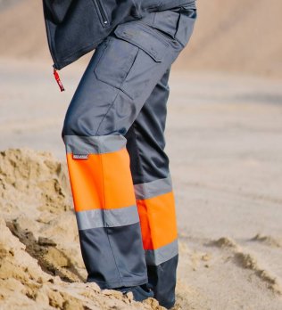 Pantalon bicolore haute visibilité Pantalon bicolore haute visibilité