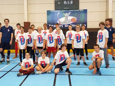 T-shirts floqués pour le stage estival du club de Roller Hockey les Démons de Dourdan
