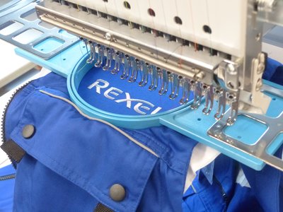 Broderie sur vêtement de travail - disponible sur devis