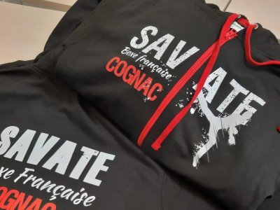 Sweats personnalisés JH053 pour un club de boxe