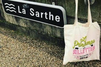 Un tote bag bien de chez nous, pour le Printemps des Rillettes !