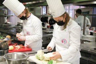 Tabliers personnalisés pour le Concours de Cuisine des Grandes Écoles AgroParisTech