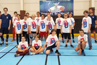 T-shirts floqués pour le stage estival du club de Roller Hockey les Démons de Dourdan