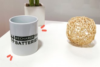 Mugs personnalisés pour la convention annuelle de Beauty Success