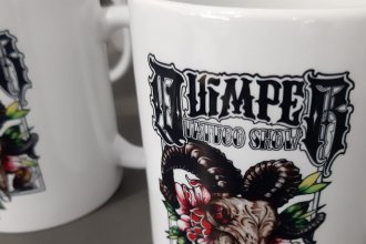 Mugs blancs personnalisés
