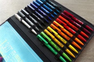 Ensemble de stylos