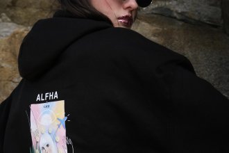 Sweatshirt imprimé pour la marque Alfha