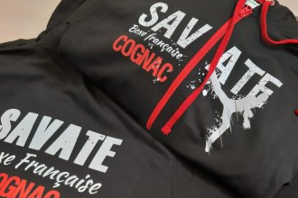 Sweats personnalisés JH053 pour un club de boxe